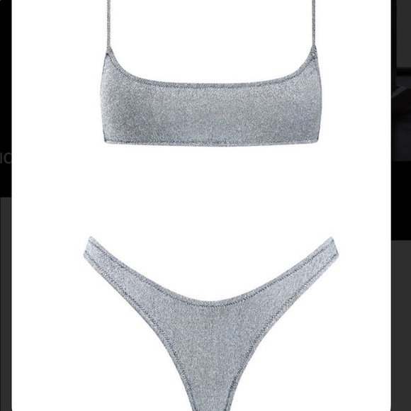 Triangl MICA Silver Sparkle Bikini - Picture 1 of 6